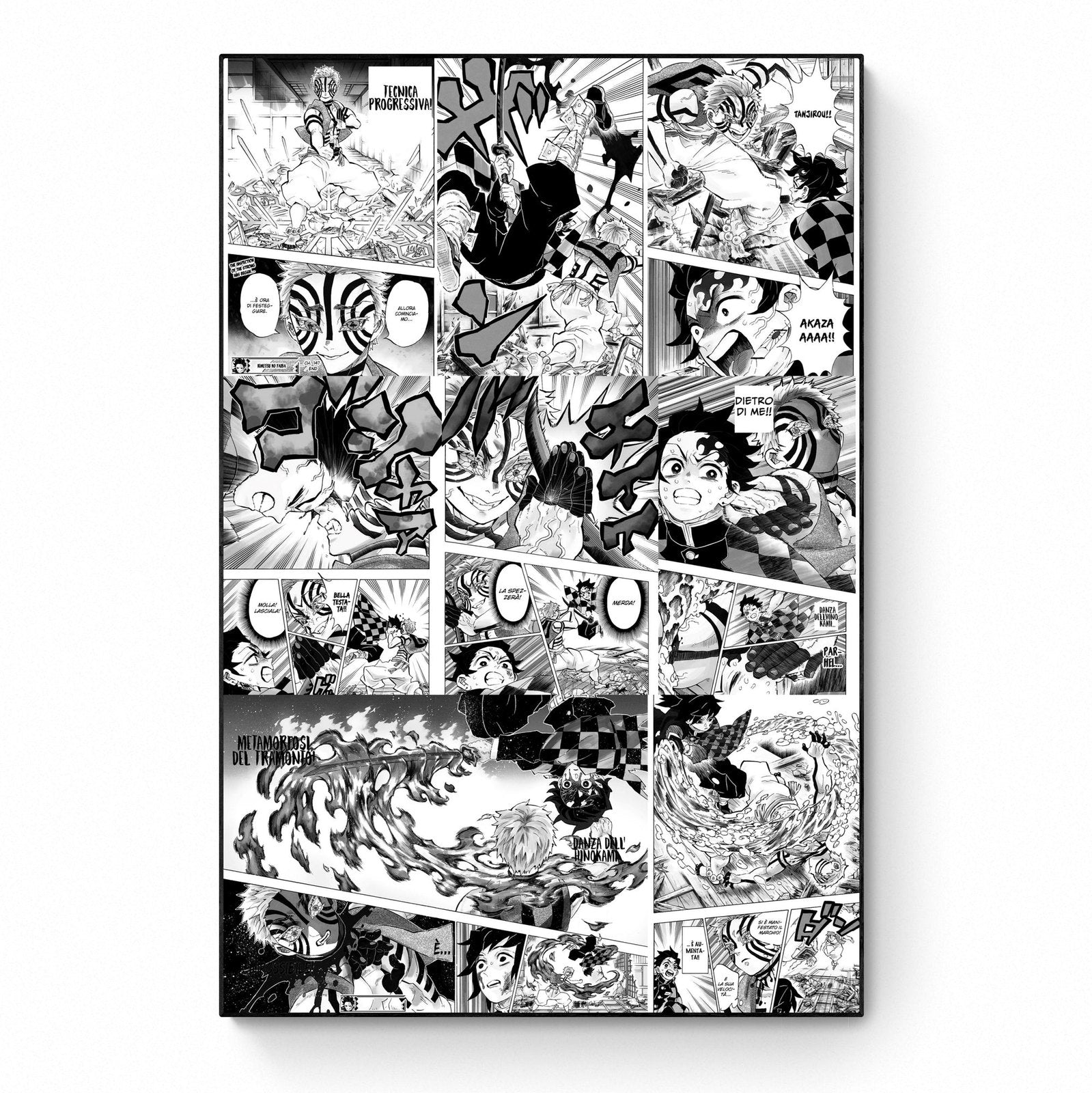 DEMON SLAYER - Tanjiro vs Akaza