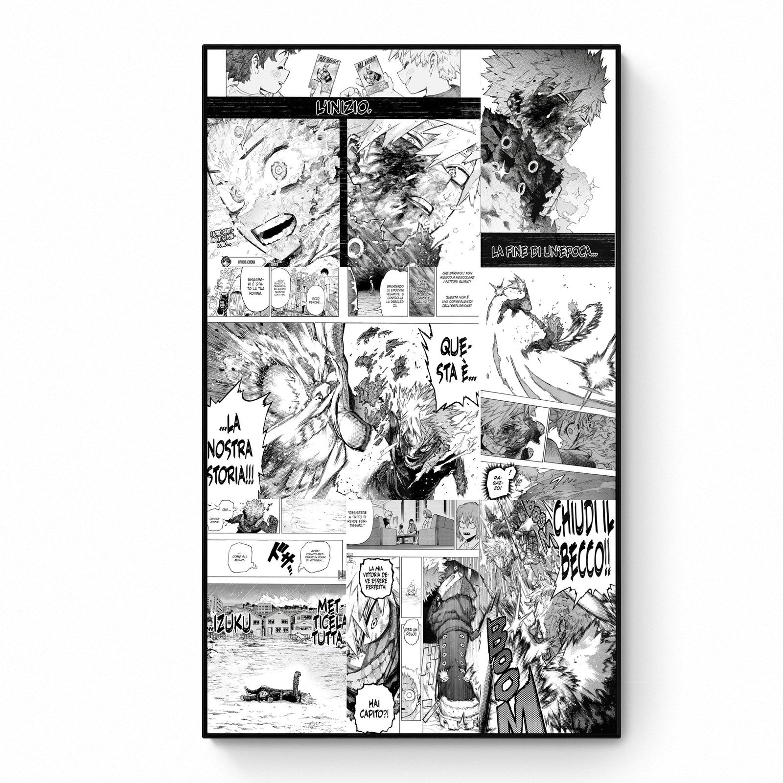 MY HERO ACADEMIA - Bakugo vs All for One